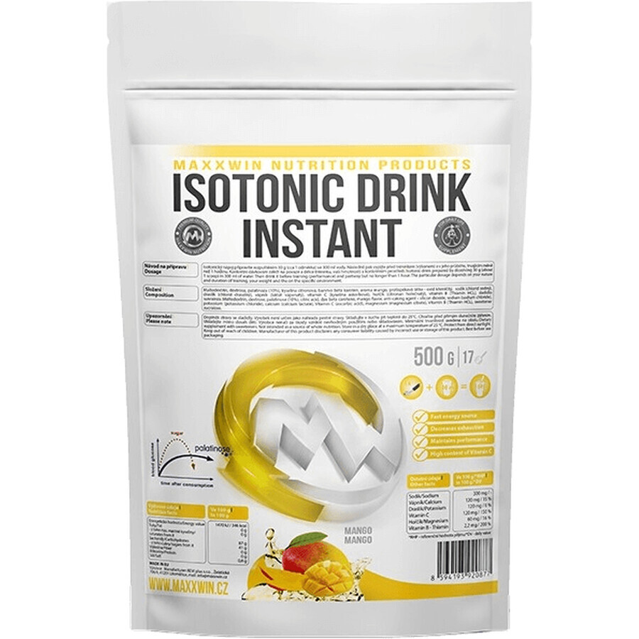 Maxxwin Mango sofortiges isotonisches Getränk 500 g