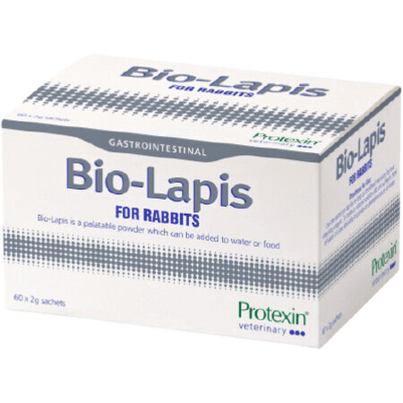 Protexin Veterinary Bio-Lapis pour lapins sachets 60 x 2 g