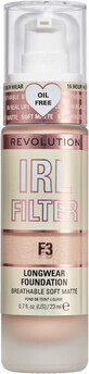 Revolution IRL Filter Filter Longwear Foundation F3, Make-up 23 ml