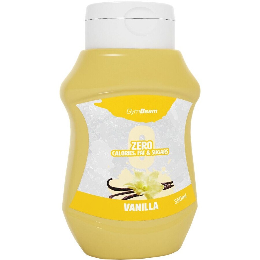 GymBeam kalorienfreier Vanille-Sirup 350 ml