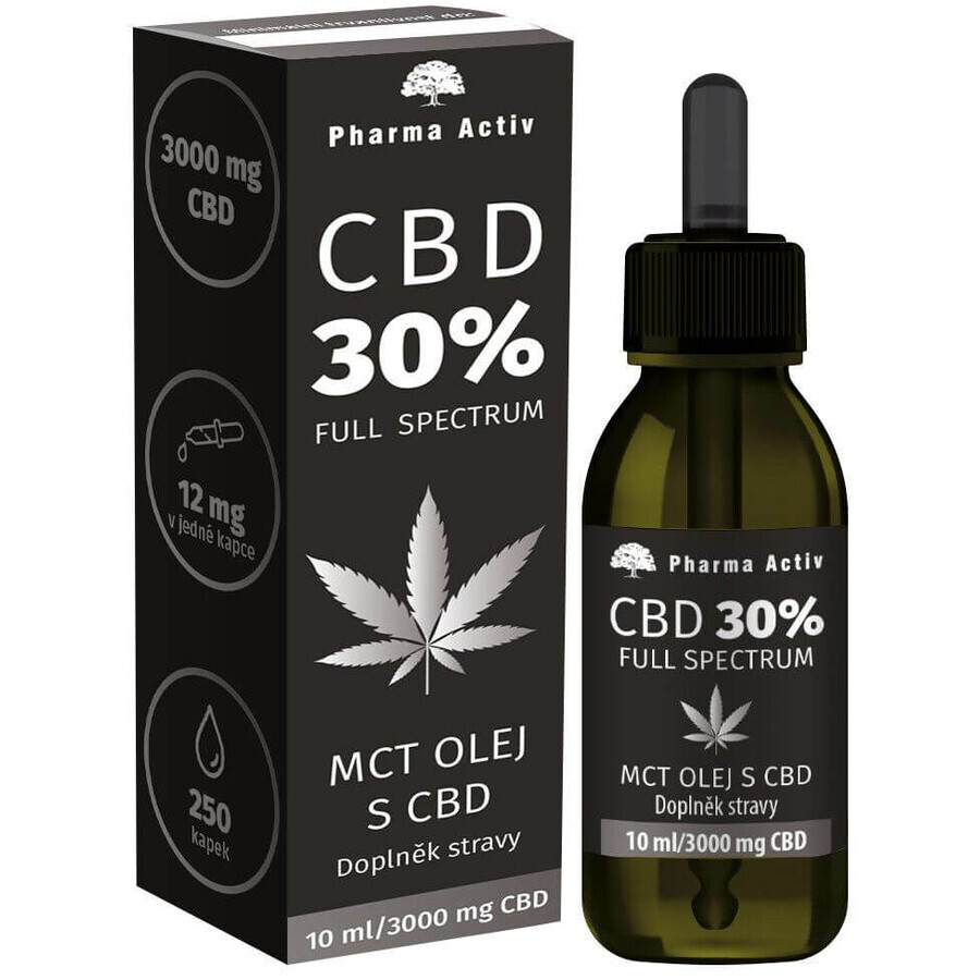 Pharma Activ CBD 30% MCT Öl mit CBD 3000mg 10 ml