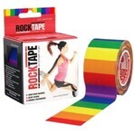 RockTape H2O kinesiologisches Band, Regenbogen 5 m