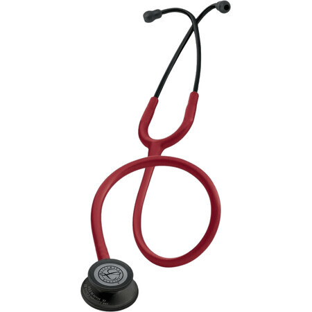 Littmann Classic III Black Edition, Stethoskop für die Innere Medizin, bordeauxrot