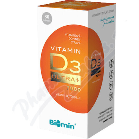 Biomin Vitamin D3 Ultra+ 7000 IU 30 Hartkapseln