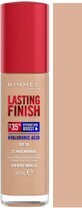 Rimmel Lasting Finish Hyalurons&#228;ure Lang anhaltende Feuchtigkeitspflege Makeup 150 Rose Vanille 30 ml