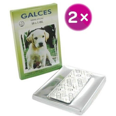 Galces für Hunde 2 x 10 Tabletten