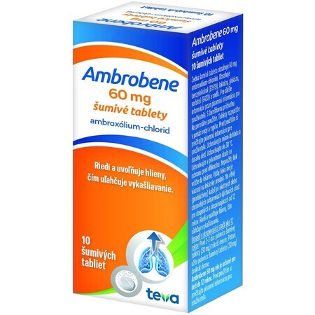 Ambrobene 60 mg Brausetabletten, 10 Brausetabletten