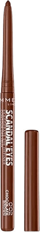 Rimmel London Scandal&#39;Eyes Exagerate Eye Definer Eye Pencil, 002 Schokoladenbraun 0,35 g