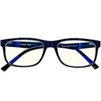 Glassa Computerbrille PCG02 D0.5+ schwarz/blau