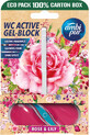 Ambipur WC Aktiv-Gel-Block Rose &amp; Rosshaar 45 g