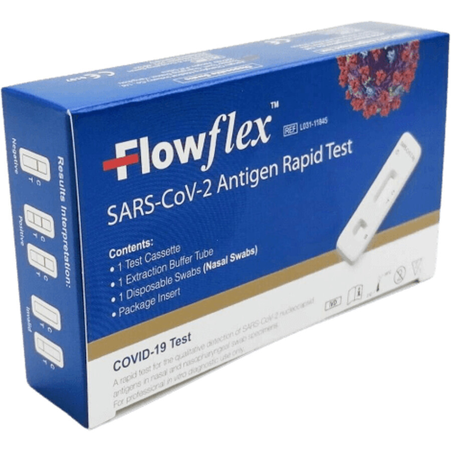 Test rapide Anti-Covid Acon Flowflex SARS-CoV-2 Antigène