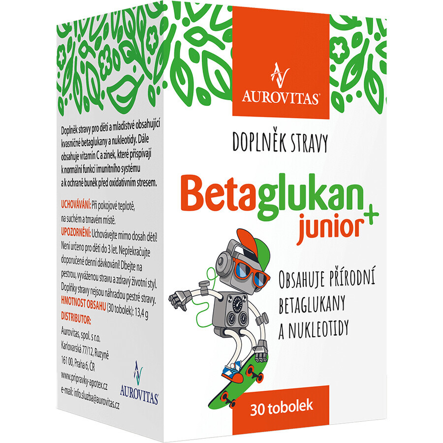 Betaglucan JUNIOR 100 mg 30 Hartkapseln