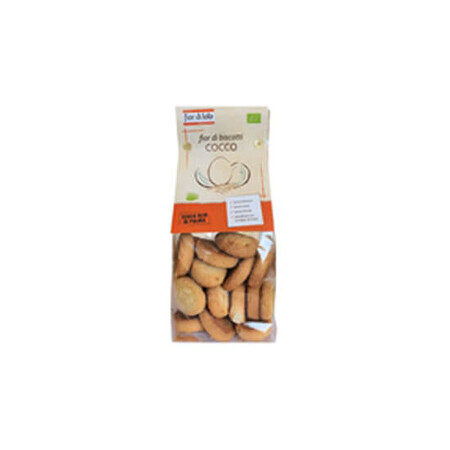 Biscuiti cu fulgi de cocos, 250 g, Fior Di Loto