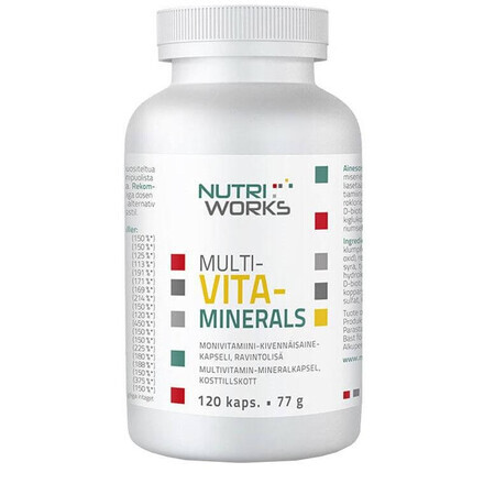 NutriWorks Multivitamin 120 Kapseln