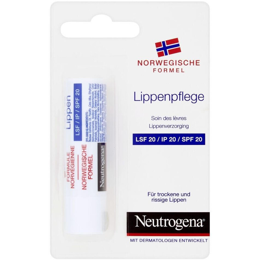 Neutrogena Lippenbalsam SPF 20, 4,8 g