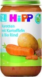 HiPP ORGANIC Gem&#252;semischung mit Rindfleisch 250 g