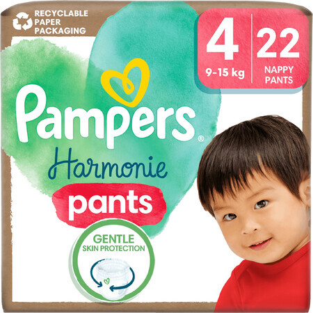 Pampers Harmonie Höschen Größe 4, 22 Stück