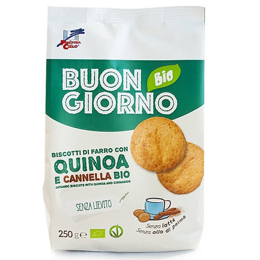 Biscuiti din spelta fara zahar si lapte, 250 g, La Finestra sul Cielo