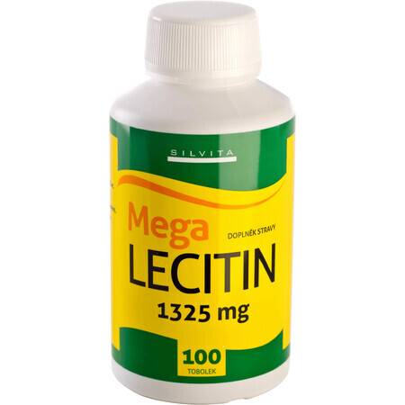 Silvita Mega Lecithin 1325 mg 100 Hartkapseln