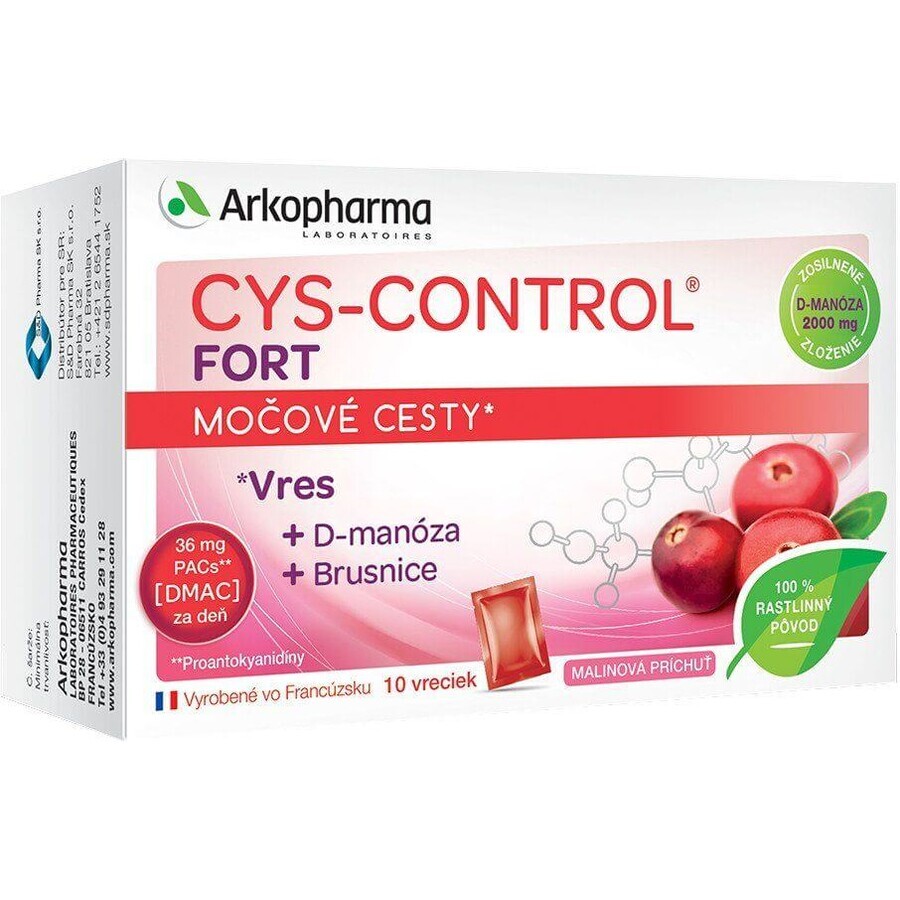 Arkopharma CYS-CONTROL FORT® Granulat 10 Portionsbeutel