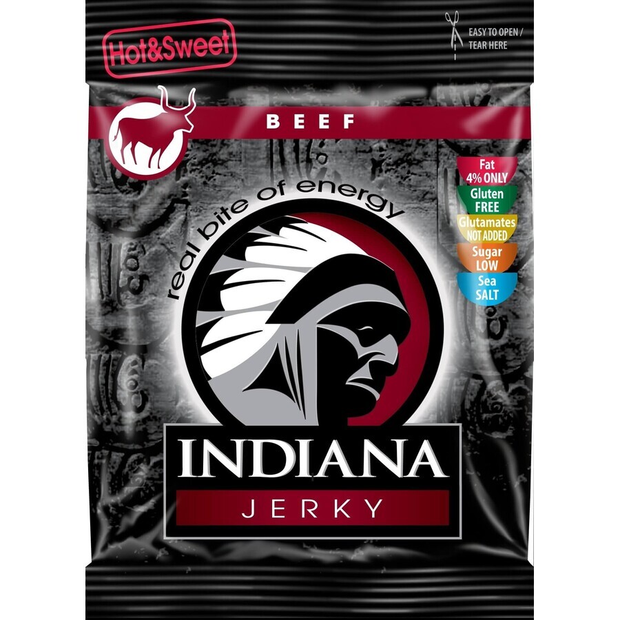 Indiana Jerky Spicy & Sweet Beef Jerky 25 g