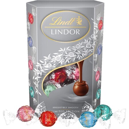 Lindt Lindor Lindor Silber sortiert 337 g