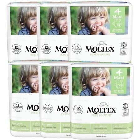 Moltex Maxi-Windeln 7-14 kg Sparpackung 6 x 29 Stück