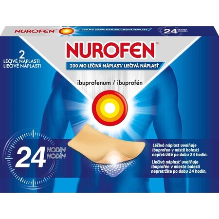 Nurofen 200 mg medikamentöses Pflaster 2 Stück