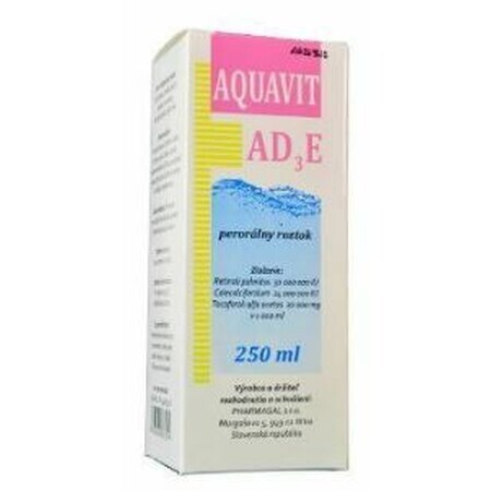 Pharmagal Aquavit Aquavit AD3E SOL 250 ml