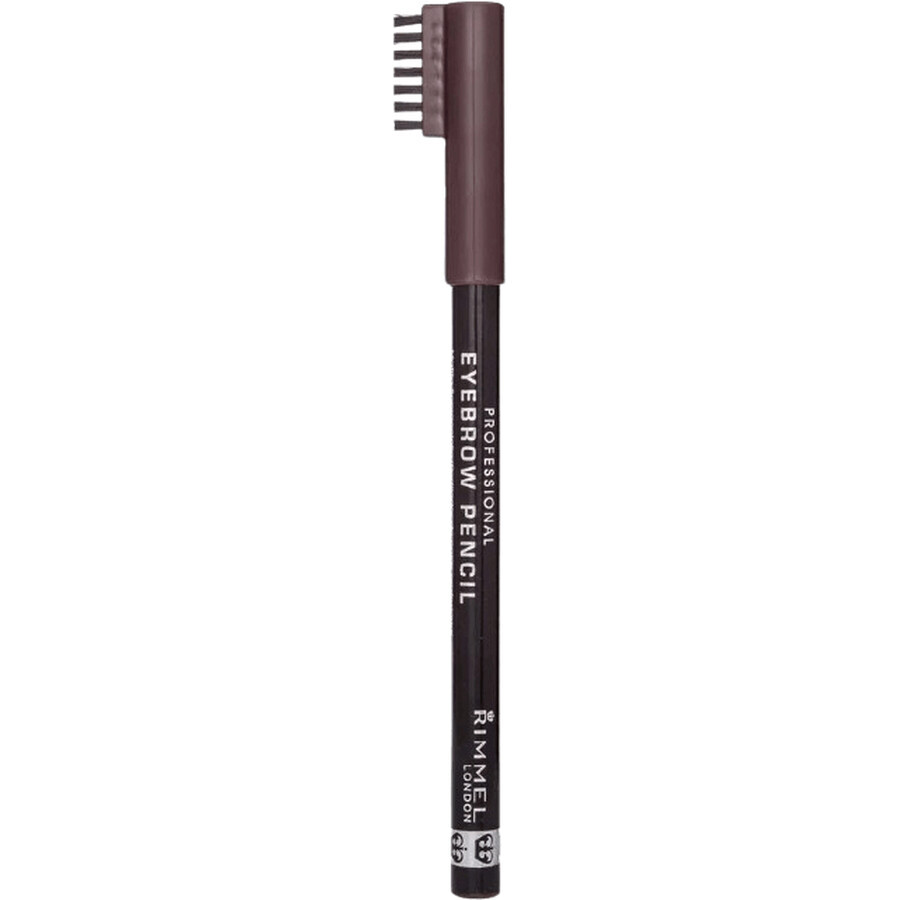 Rimmel London London Professional Eyebrow, Augenbrauenstift, 001 dunkelbraun 1,4 g