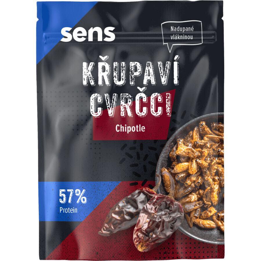 Sens Knusprig gebratene Grillen - Chipotle 16 g