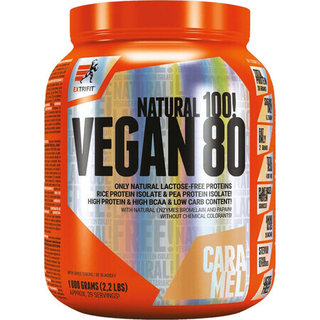 Extrifit Vegane Karamellen 80 1000 g