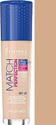 Rimmel London Match Perfection Foundation SPF20 Make-up 201 Klassisches Beige 30 ml