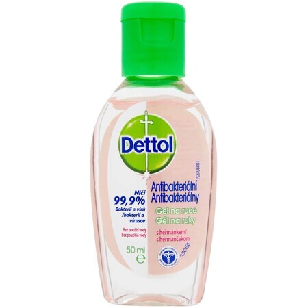 Dettol antibacterial hand gel with chamomile 50 ml