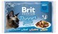 Brit Premium Katzenfilets in Bratenso&#223;e Speiseteller 4 x 85 g