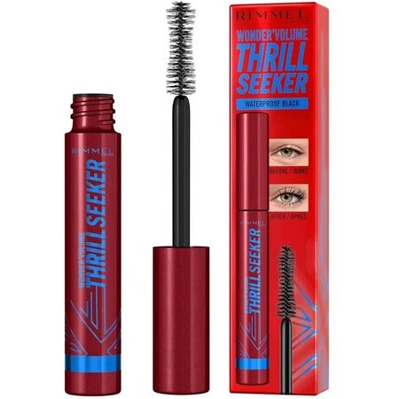 Rimmel London Wonder Volume Thrill Seeker Mascara schwarz 8 ml