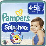 Pampers Splashers 4 - 5, (9 - 15) kg, 11 Stück