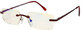 GLASSA Computerbrille PCG06 rot