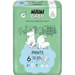 Muumi Baby Wegwerfwindeln 6 Junior 12-20 kg, 36 Stück