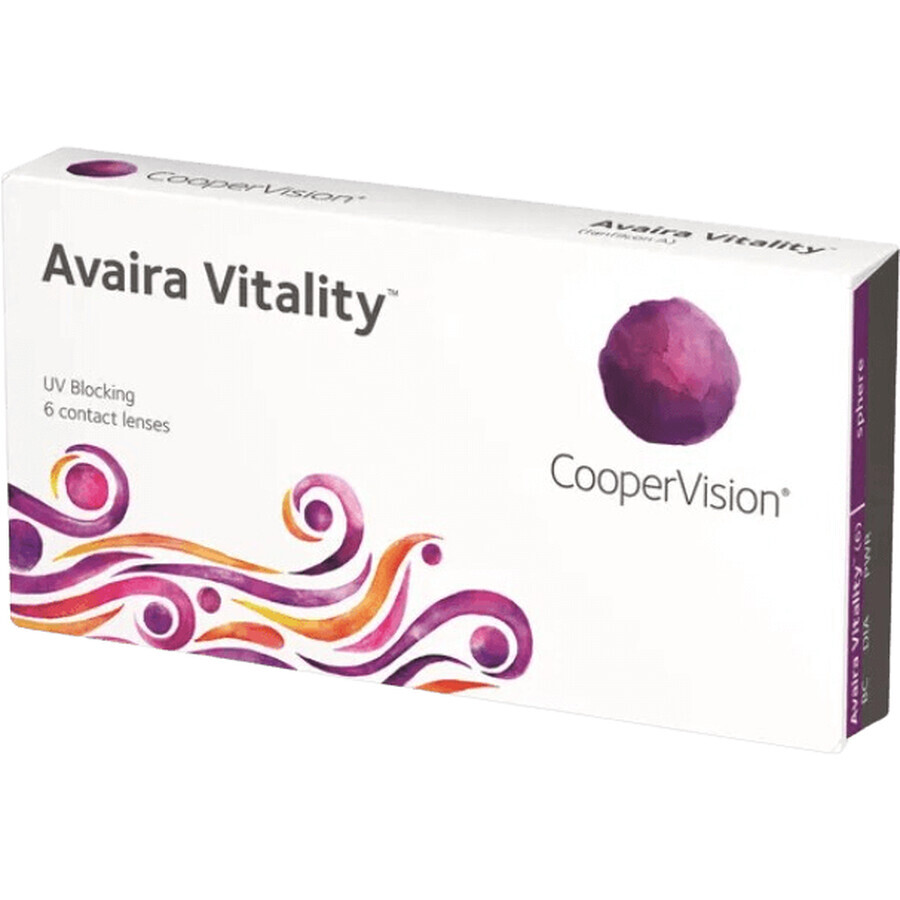 Avaira Vitality Kontaktlinsen +8,00 dpt, 6 Stück