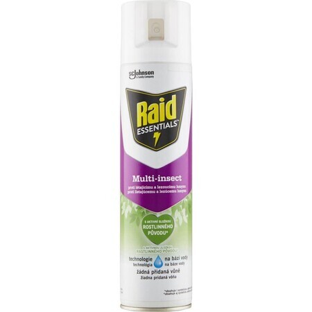 Raid Essentials Multi-Insect gegen fliegende und kriechende Insekten 400 ml