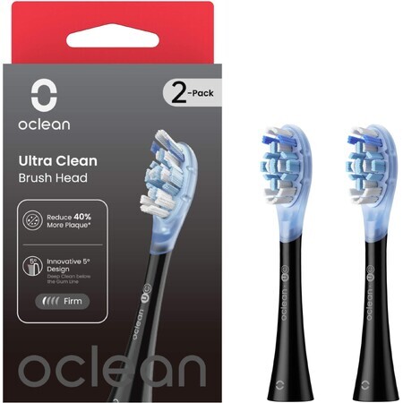 Ersatzkopf Oclean Ultra Clean, UC02 schwarz 2 Stück