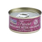 Fish4Cats Canned cat food Finest mackerel with anchovies 70 g