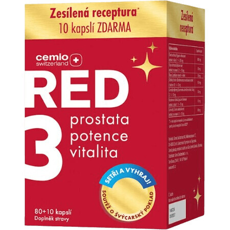 Cemio RED3 80 + 10 Kapseln