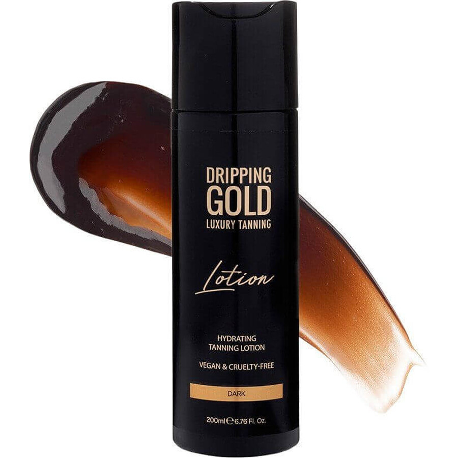 Crema autobronzantă Dripping Gold Dark 200 ml