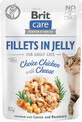 Brit Pouch Cat Pouch Choice Huhn mit K&#228;se in Gelee 85 g