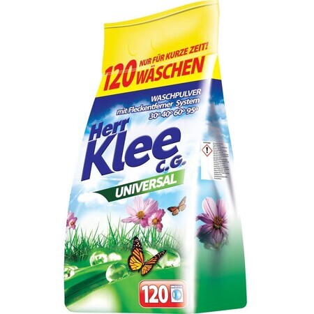 Herr Klee 120 Dosen Universal-Pulver 10 kg