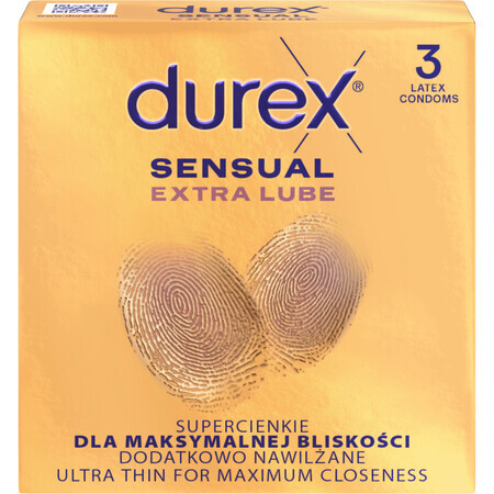 Durex Sensual Extra Gleitgel 3 Stück