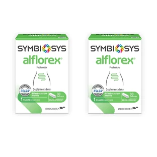 Symbiosys Alflorex, 2 x 30 Kapseln, Biocodex
