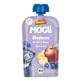 Bio Heidelbeer-, Apfel- und Bananenpüree, 1 Jahr+, 100 g, Mogli